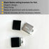 Single Black Matte Curtain Rail: Custom Sizes, Decorative Single Track Rail for Blinds, Curtains, and Sheers, Ceiling-Mount