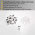 Single White Curtain Rail: Custom Sizes, Premium Ceiling-Mount Track for Wave Fold Drapery, Blinds, and Sheer Curtains