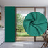 Sliding Panel Curtain Green Aventurine Color