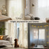 White Premium Sheer Curtain, Soft Breeze Sheer - The Whisper of Nature