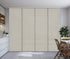 Sliding Panel Curtain Gray Moon Color