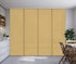 Sliding Panel Curtain Yellow Cocoon Color