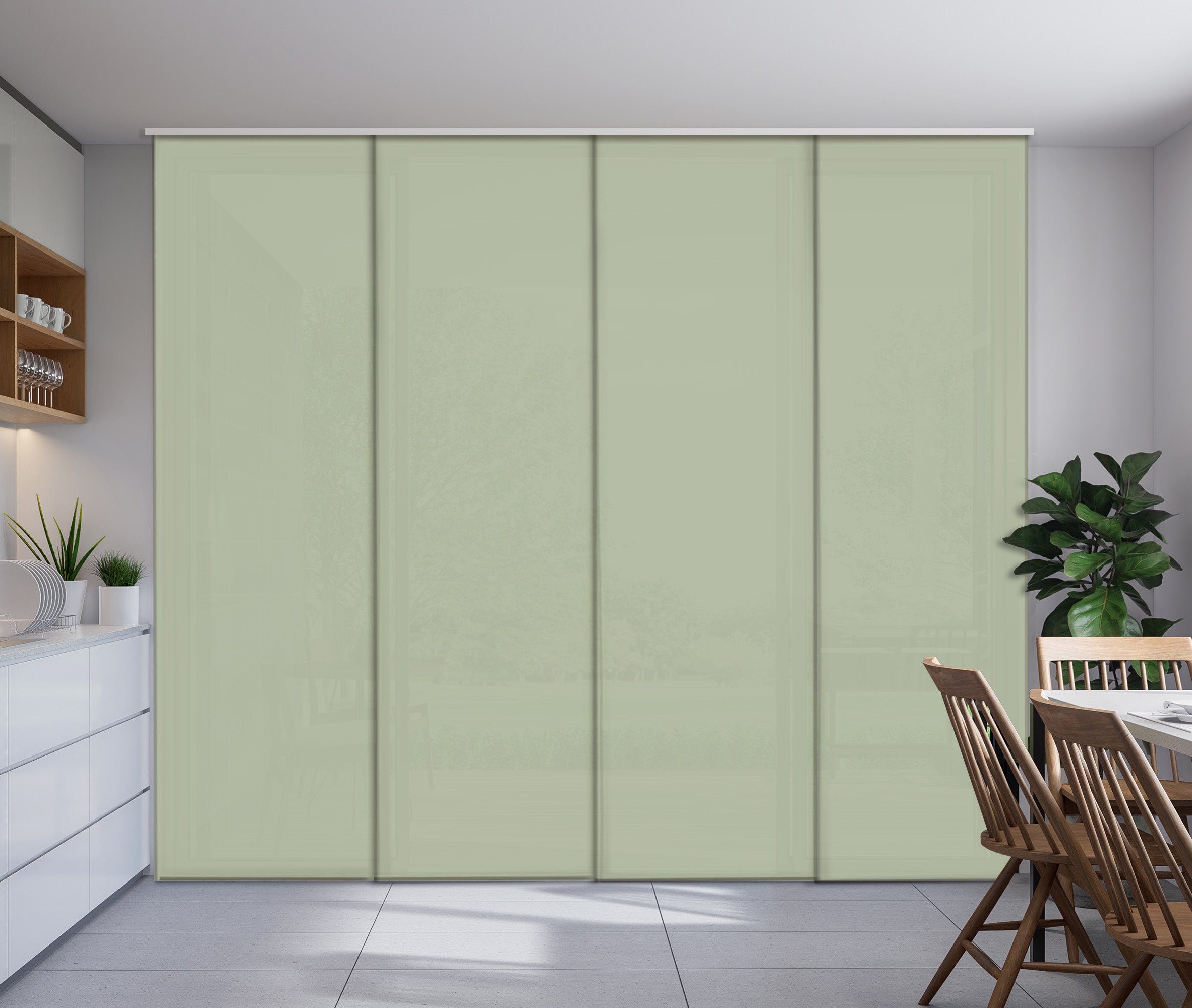 Rideau à panneaux coulissants Amazing Dandelion