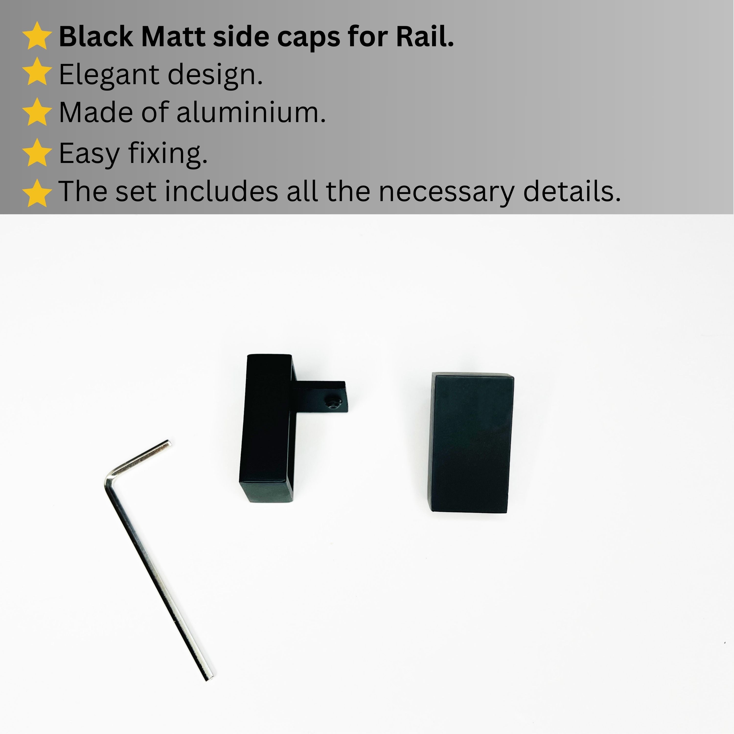 Single Black Matte Curtain Rail: Custom Sizes, Decorative Single Track Rail for Blinds, Curtains, and Sheers, Ceiling-Mount