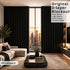 Therml Blackout Curtains - Made-to-Measure Sun Blocking Heat Protection Drapes, Nursery & Living Room, 24 Colours