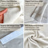 Silver Custom Curtains | Floe Collection: 11 Modern Light-Filtering Shades | Made-to-Measure for Living Rooms