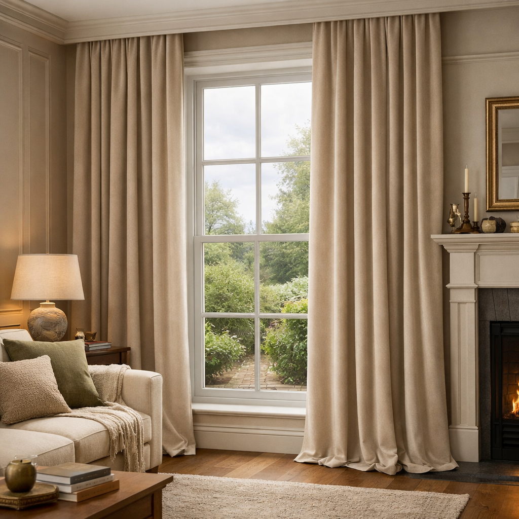 Pearl Custom Curtains | Floe Collection: Luminous Off-White Made-to-Measure Drapes | 11 Modern Light-Filtering Shades for Living Room & Bedroom