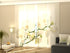 Sliding Panel Curtain Delicate White Orchid