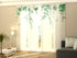 Sliding Panel Curtain Elegant Eucalyptus Leaves