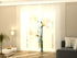 Sliding Panel Curtain Elegant White Daffodils