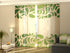 Sliding Panel Curtain Green Ornament
