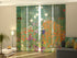 Sliding Panel Curtain Gustav Klimt Flower Garden