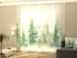 Sliding Panel Curtain Landscape of Foggy Forest