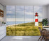 Sliding Panel Curtain Lighthouse List Ost on Sylt Island