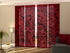 Sliding Panel Curtain Lovely Red Roses