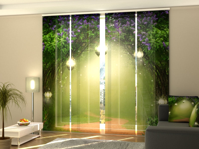 Rideau à panneaux coulissants Amazing Dandelion