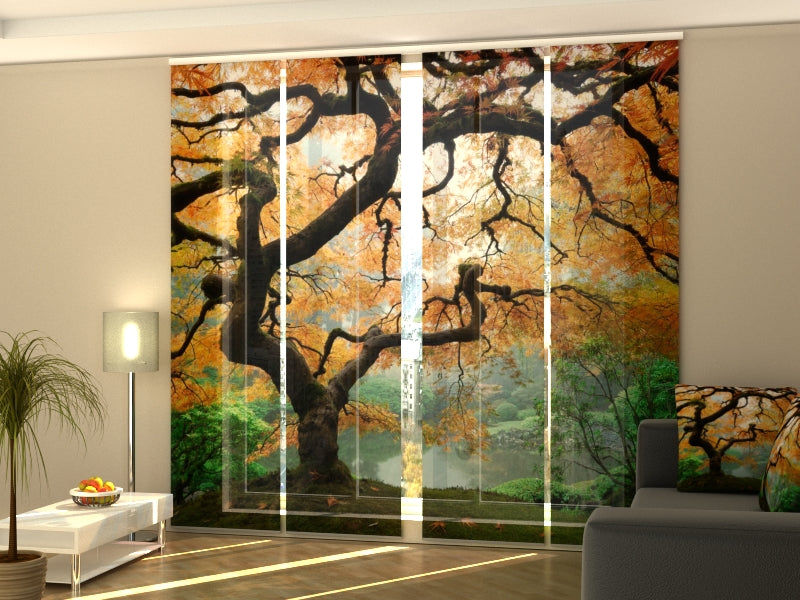 Cortina con paneles correderos Amazing Dandelion