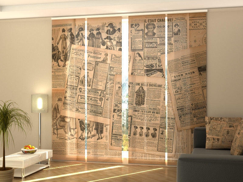 Rideau à panneaux coulissants Amazing Dandelion