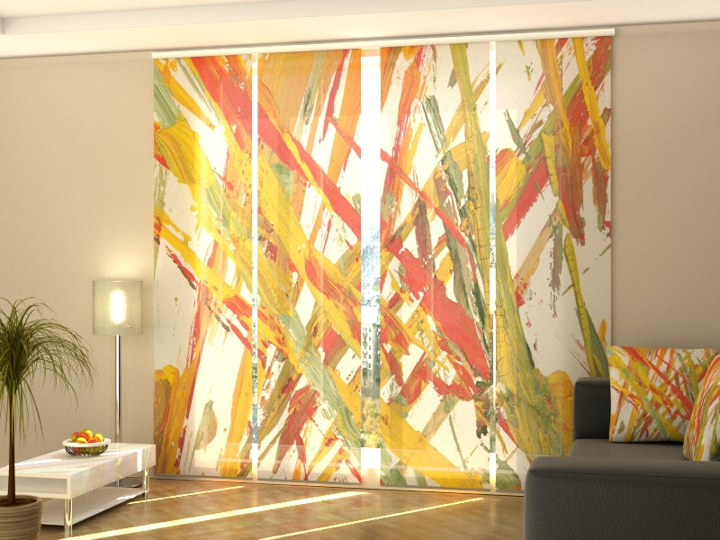 Cortina con paneles correderos Amazing Dandelion