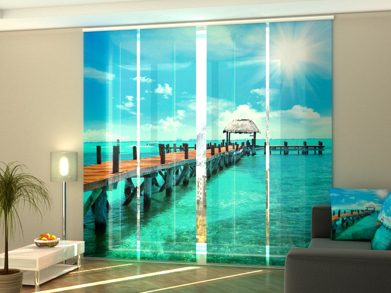 Rideau à panneaux coulissants Amazing Dandelion