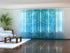 Sliding Panel Curtain Blue Mandala