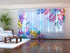 Sliding Panel Curtain Fantasy Flowers