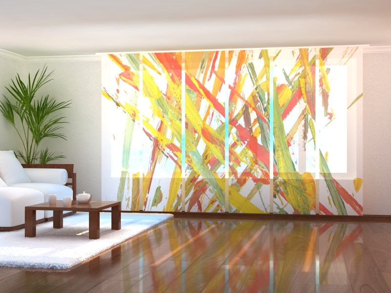 Rideau à panneaux coulissants Amazing Dandelion