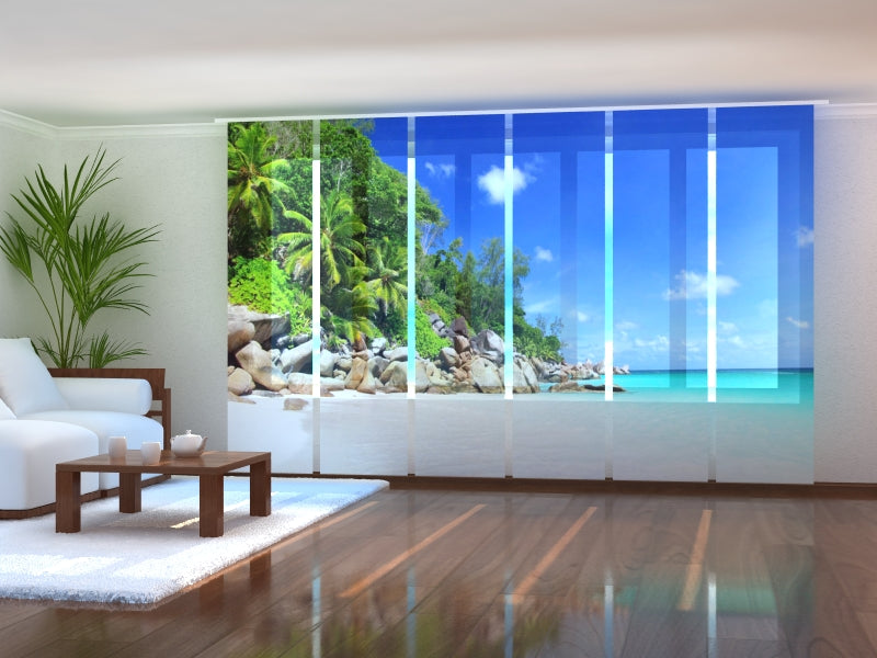 Rideau à panneaux coulissants Amazing Dandelion