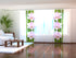 Sliding Panel Curtain Pink Orchids and Bamboo