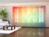 Sliding Panel Curtain Rainbow Abstraction