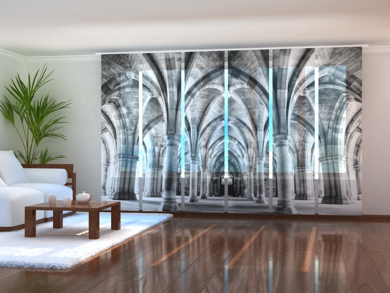 Sliding Panel Curtain Spectacular Hall in University of Glasgow, Scotland