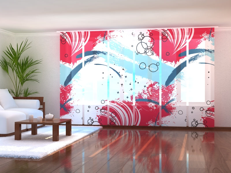 Rideau à panneaux coulissants Amazing Dandelion