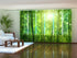 Sliding Panel Curtain Sun in Bamboo Forest