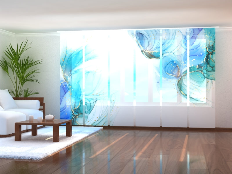 Rideau à panneaux coulissants Amazing Dandelion