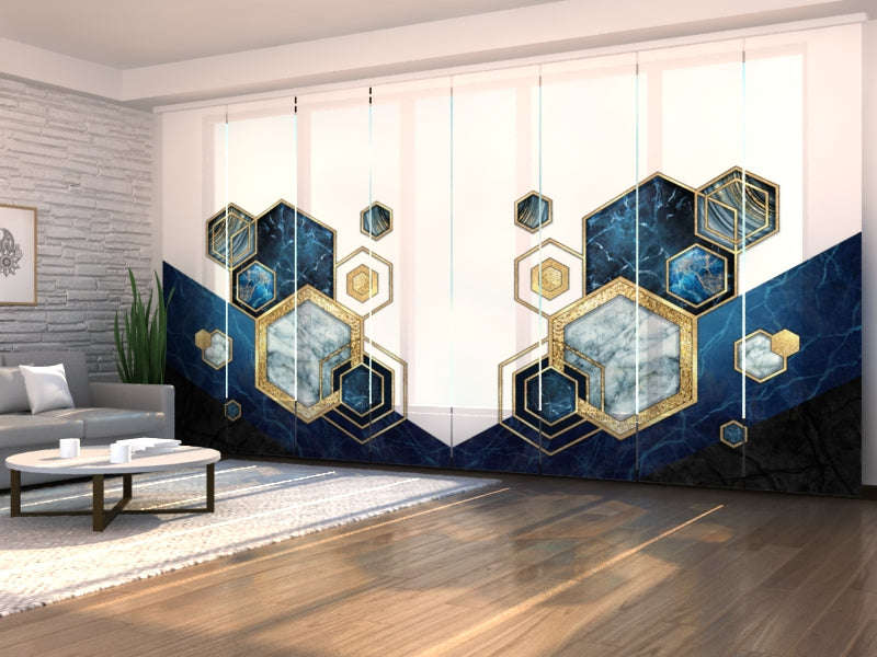 Cortina con paneles correderos Amazing Dandelion