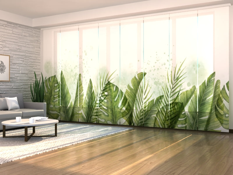 Rideau à panneaux coulissants Amazing Dandelion