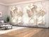 Sliding Panel Curtain Modern Floral