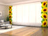 Sliding Panel Curtain Morning Sunflowers
