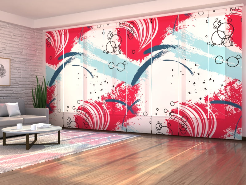 Cortina con paneles correderos Amazing Dandelion