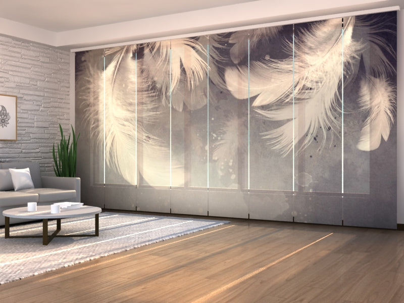 Cortina con paneles correderos Amazing Dandelion