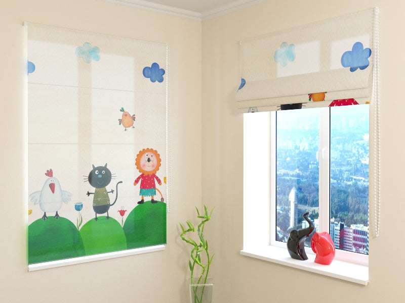 Roman Blind Baby Animals 2