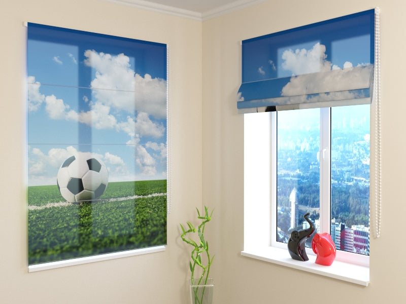 Roman Blind Ball on a Football Pitch