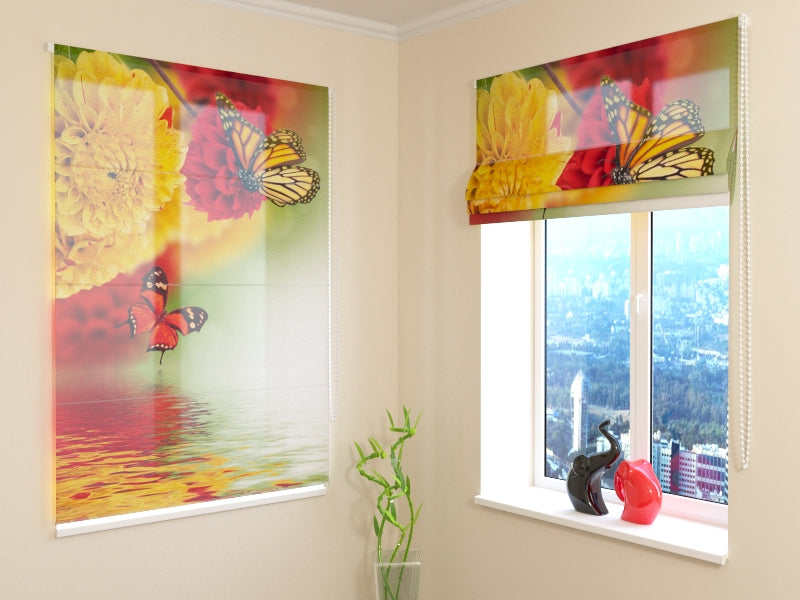 Persiana romana Hermosa caída