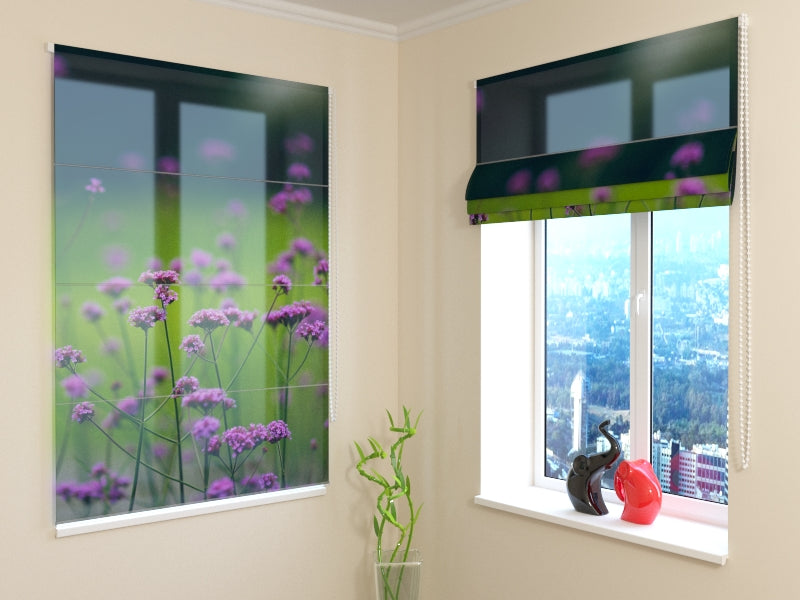Roman Blind Flowers 5