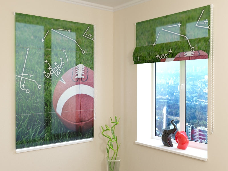 Roman Blind Football Playbook and Ball