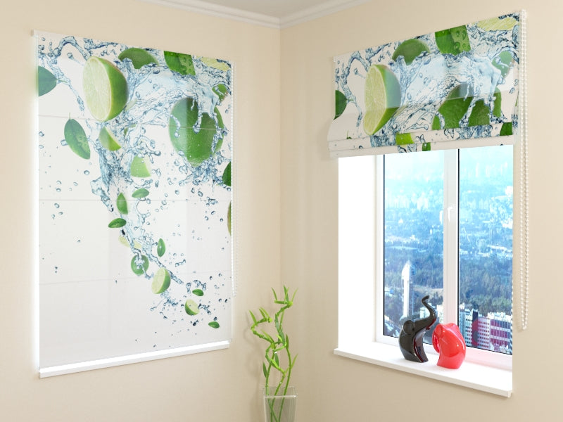 Roman Blind Fresh Laim