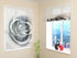 Roman Blind Gray Rose