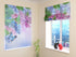 Roman Blind Lilac and Butterflies