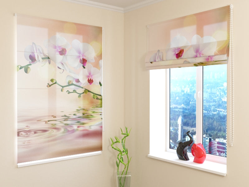 Roman Blind Perfect Orchid