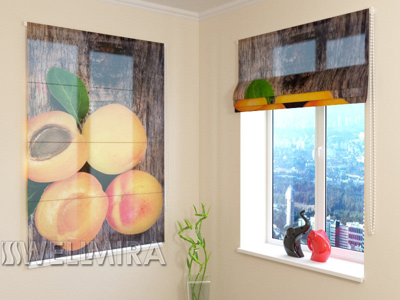 Roman Blind Apricot